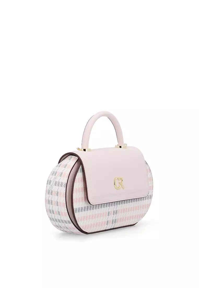Charmaine Top Handle Bag - Light Pink
