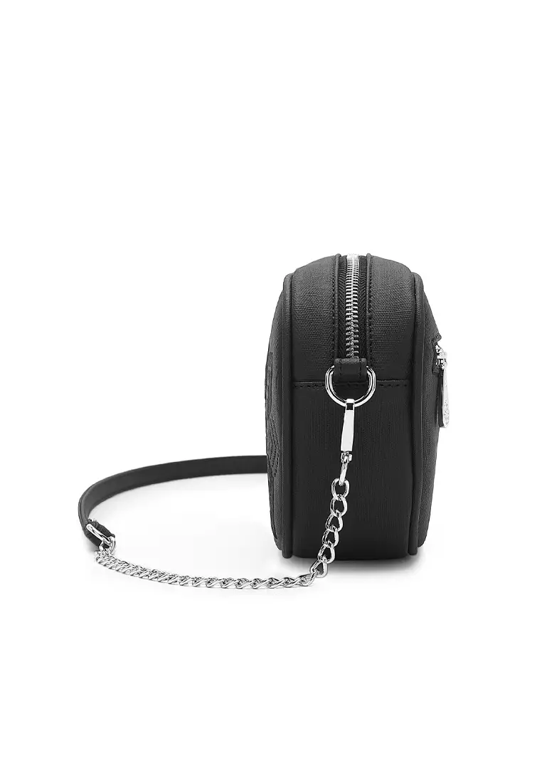 Women's Shoulder Sling Bag / Crossbody Bag (Tas Selempang / Tas Bahu Wanita) - Hitam