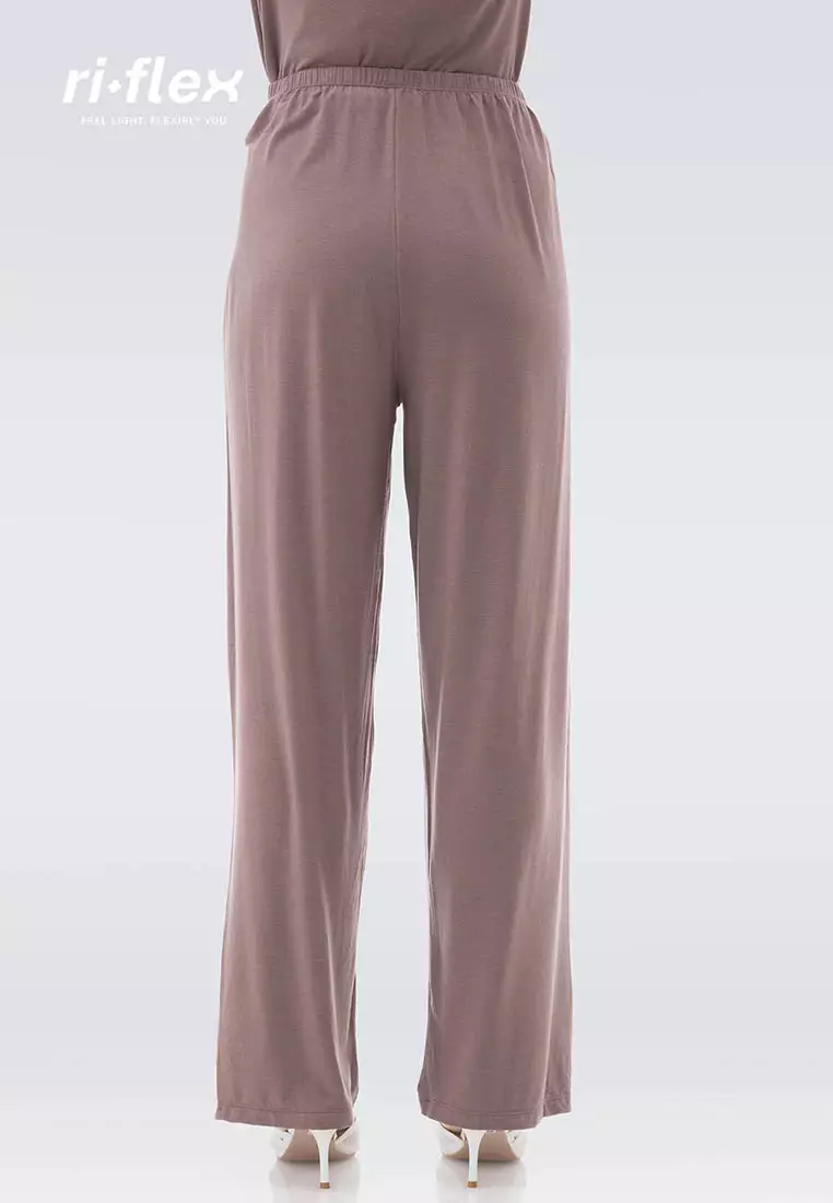 Ria Miranda Brown Comfy Pants
