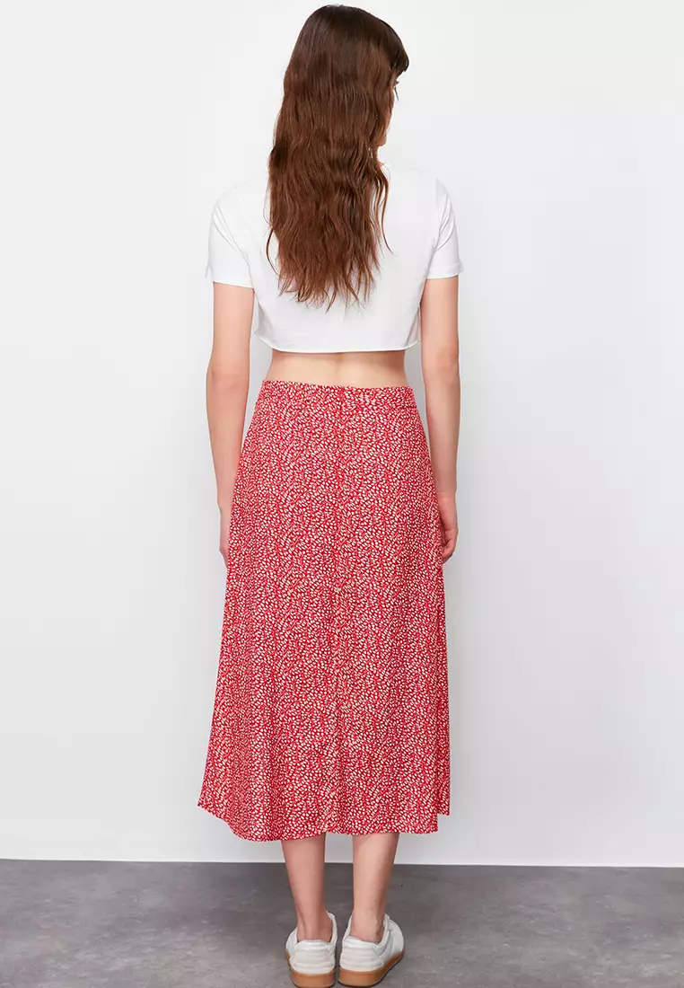 Floral skirt online best sale