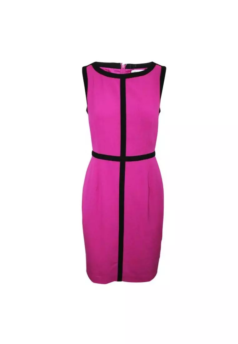 Calvin klein fuchsia dress discount