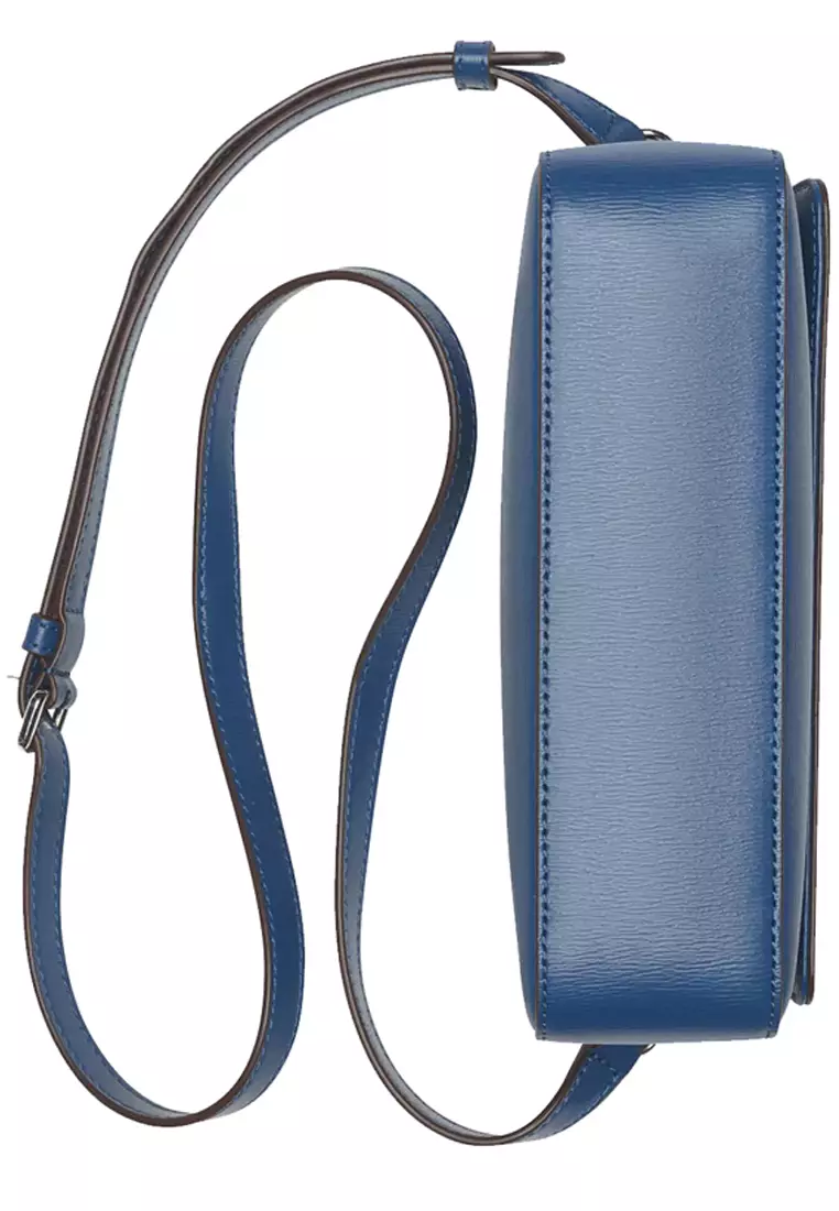 Bryant Medium Flap Crossbody Bag in Pacific Blue R12EL467
