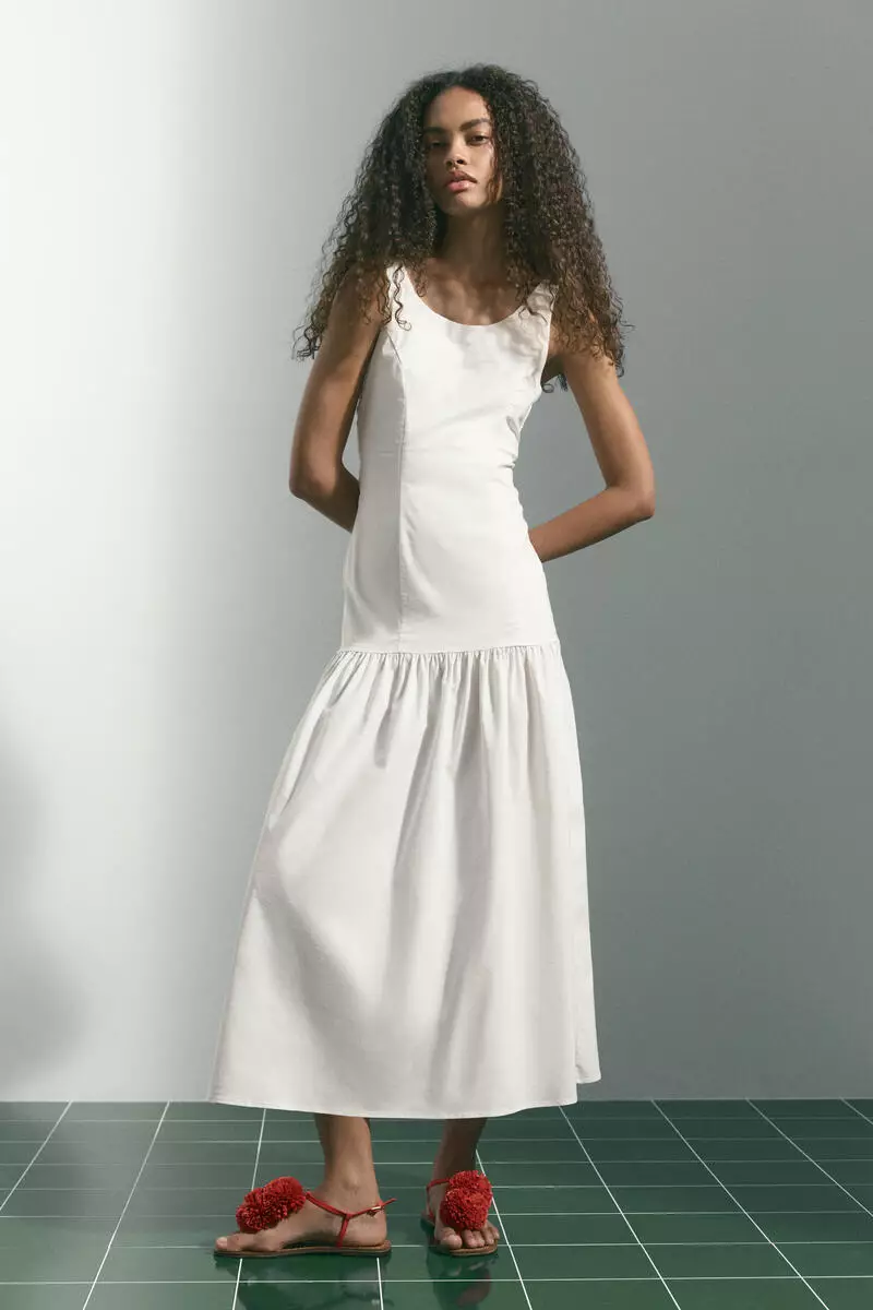 Buy H&M Flared-skirt low-back dress 2026 Online | ZALORA Philippines