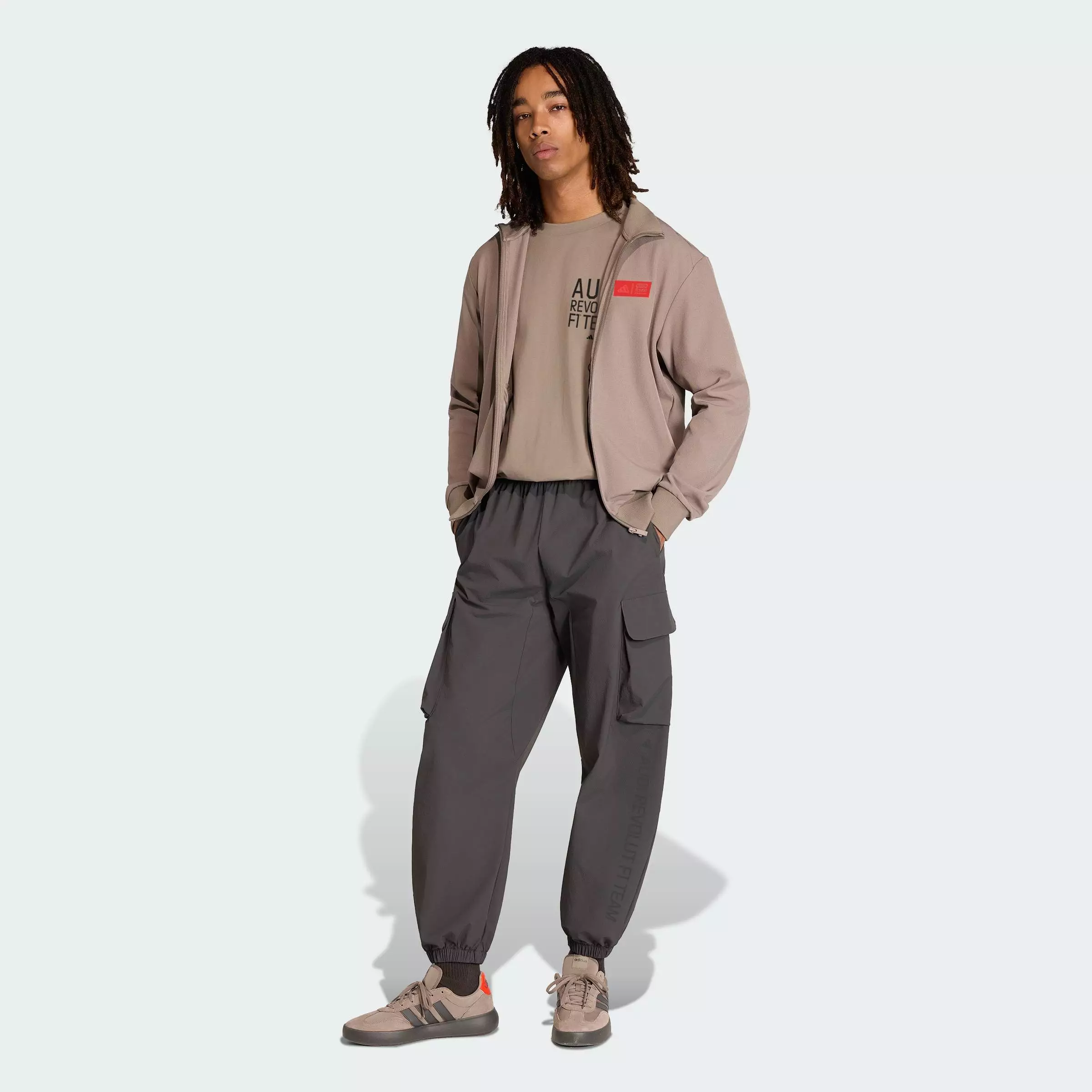 Motorsport AUDI REVOLUT F1 TEAM ELEVATED WOVEN PANT Men Black KE6774