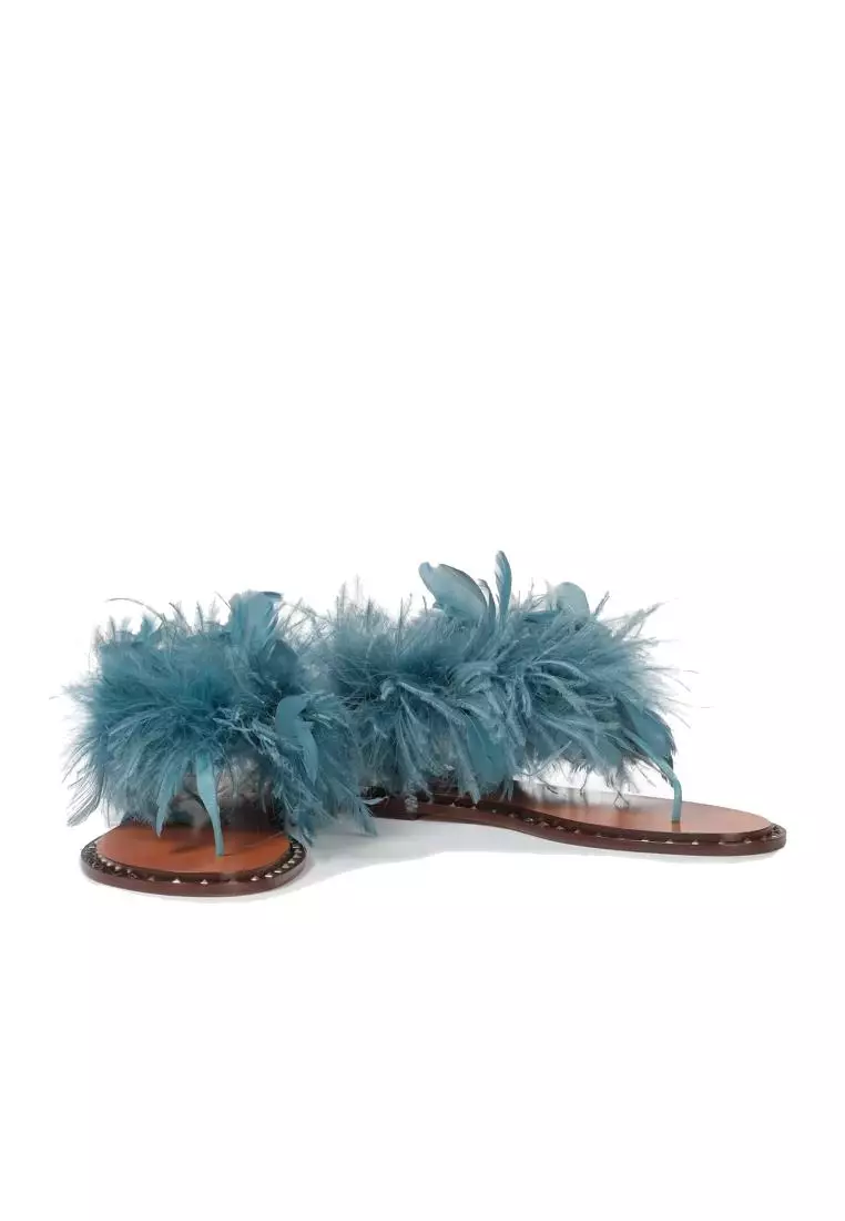 Valentino 2024 feather sandals