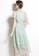 Sunnydaysweety green Lace Star Hollow Flying Sleeve One-Piece Dress A22050712 0CE88AA27180A9GS_5