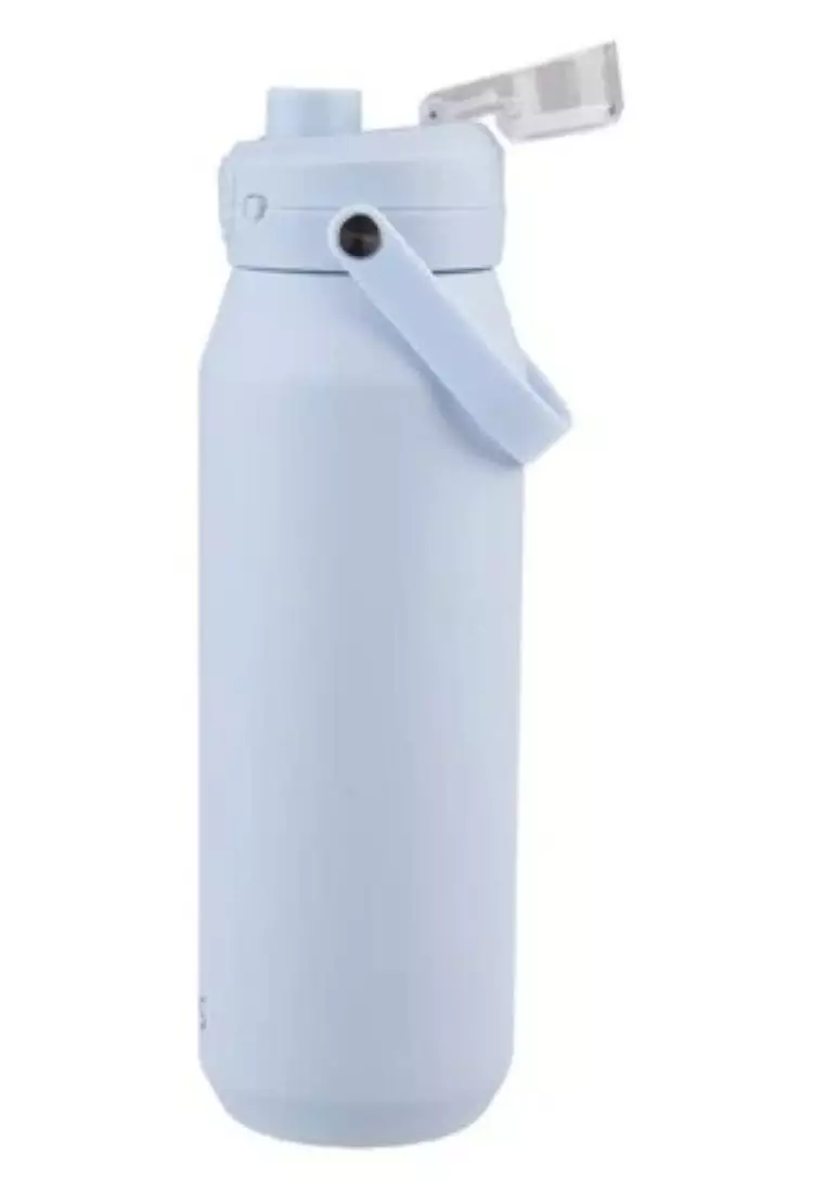 Oasis Ceramic Stainless Steel Triple Wall Capri Quick Release Drink Bottle 1L - Periwinkle