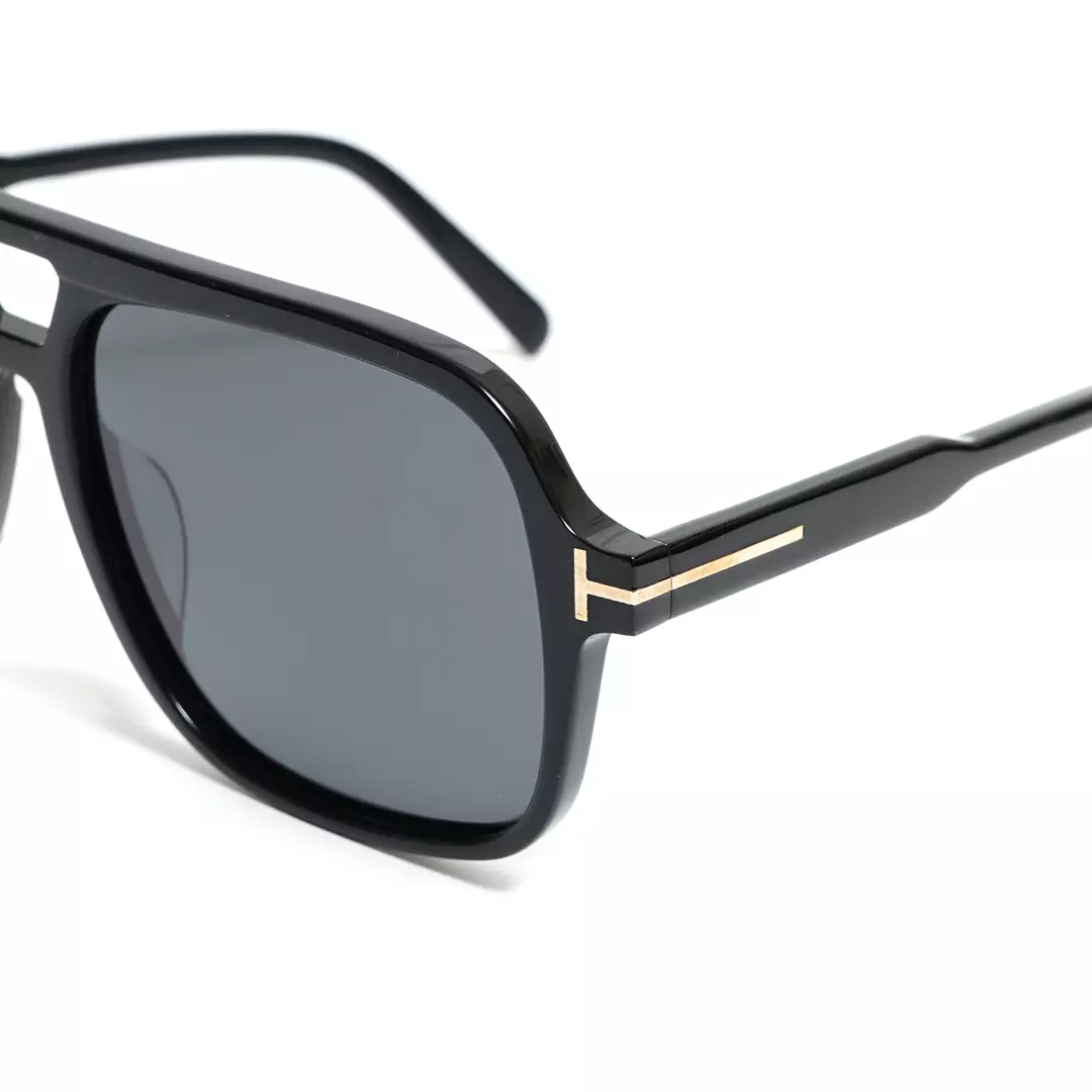 Polarised Falconer Sunglasses Black 01