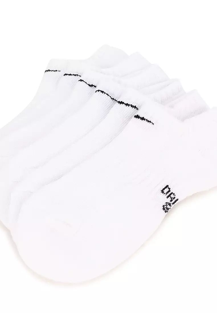 Performance Cushioned No-Show Kids' Training Socks (6 Pair)