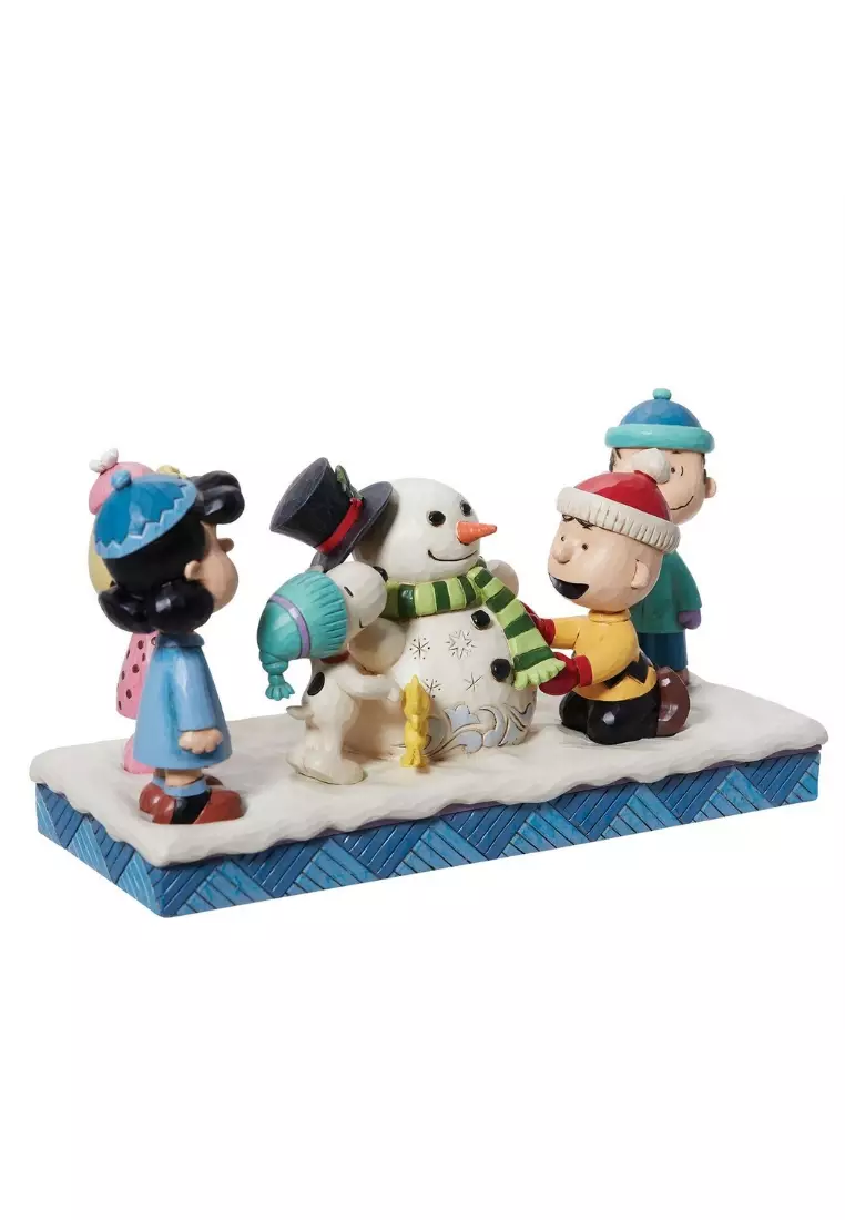 Buy Enesco Enesco: Peanuts By Jim Shore - Peanuts Gang Building Snowman ...