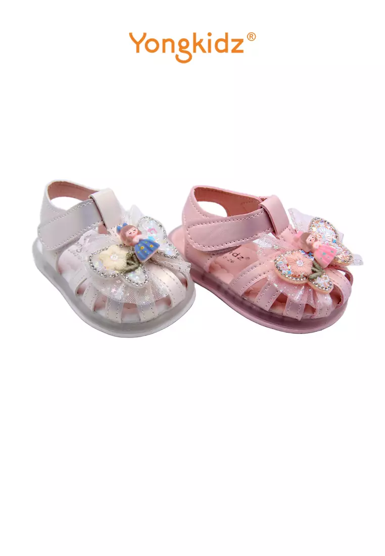 YONGKIDZ GLORIA SANDAL FLAT ANAK PEREMPUAN OL-CS4310-26 PINK