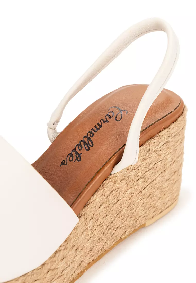 Sling Back Wedge Sandals