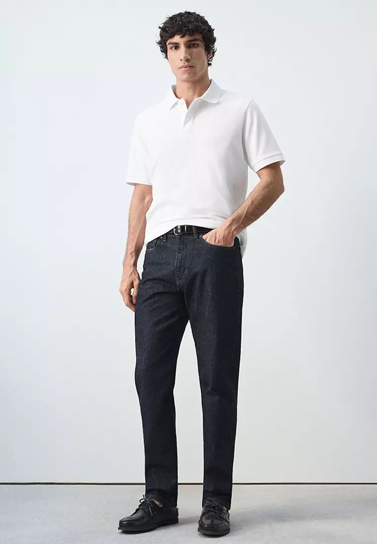 Regular-Fit Cotton Piqué Polo Shirt