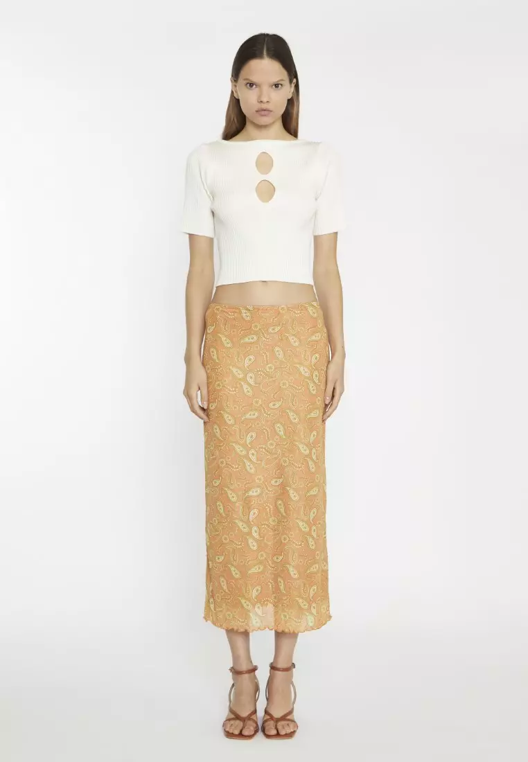 Round Neck Crop Tops