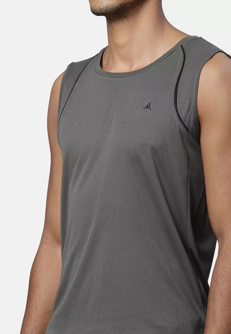 Men's Grey Hydrate Training/ Workout Tank Top