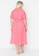 Trendyol pink Plus Size Smock and Buttons Woven Dress E97D6AA5AEF081GS_2