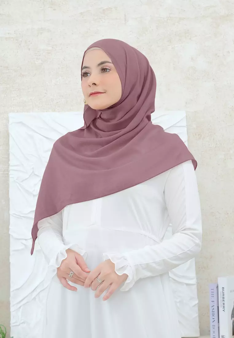 Cotton Bee - Ramya Shawl | Pashmina Viscose - Mellow Mauve