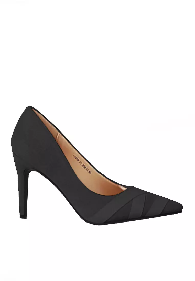 Discount on Twenty Eight Shoes  shoes - SKU: VANSA Fashion Webbing Suede High Heels VSW-H791