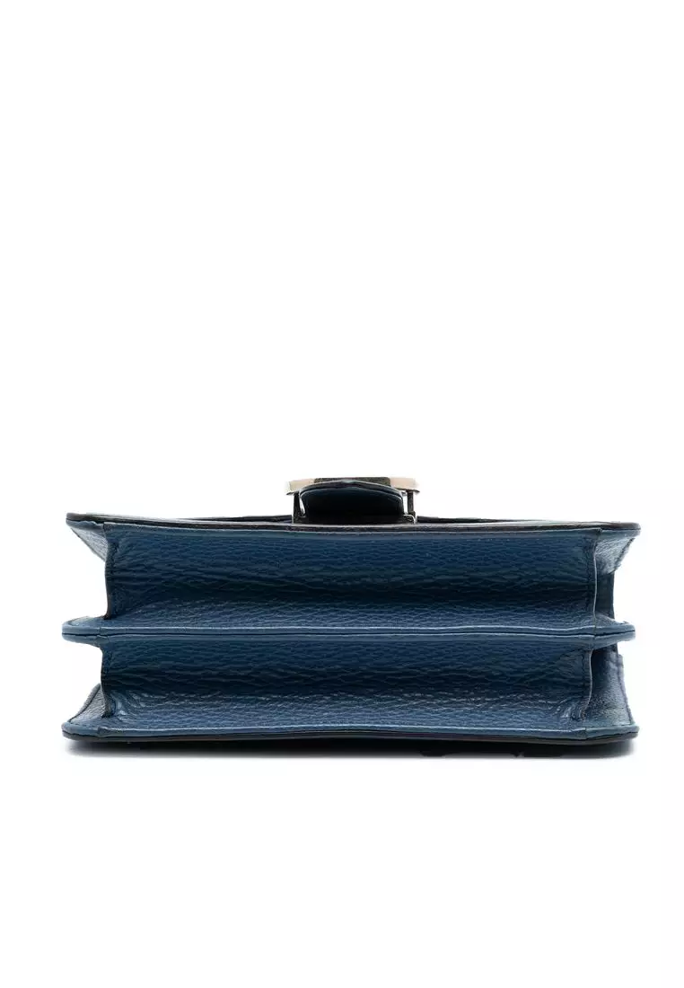 Pre-Loved Gucci Small Dollar Calfskin Interlocking G Crossbody