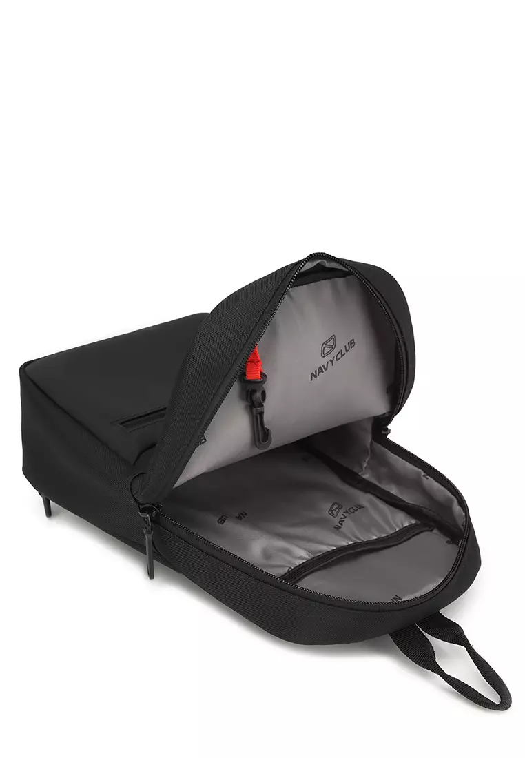 Navy Club Tas Selempang Travel Cross Body Bag GIF - Tas Pria Tas Wanita Sling Bag