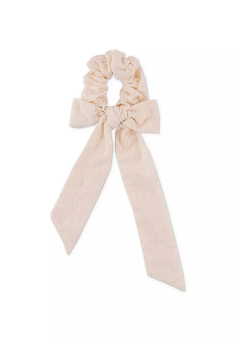 Buy JUST G Scrunchies With Bow 2025 Online ZALORA Philippines