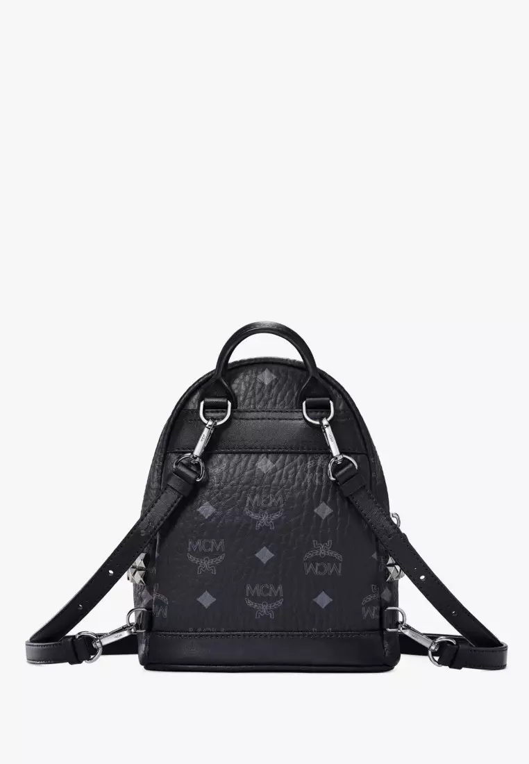 Mcm backpack mini discount black