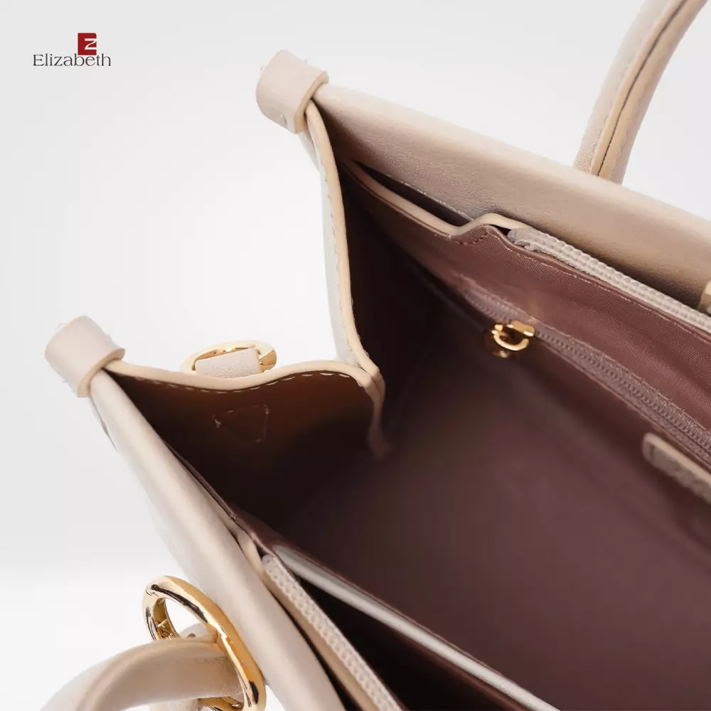 Tas Elizabeth Handbag 0798-2021 Cream