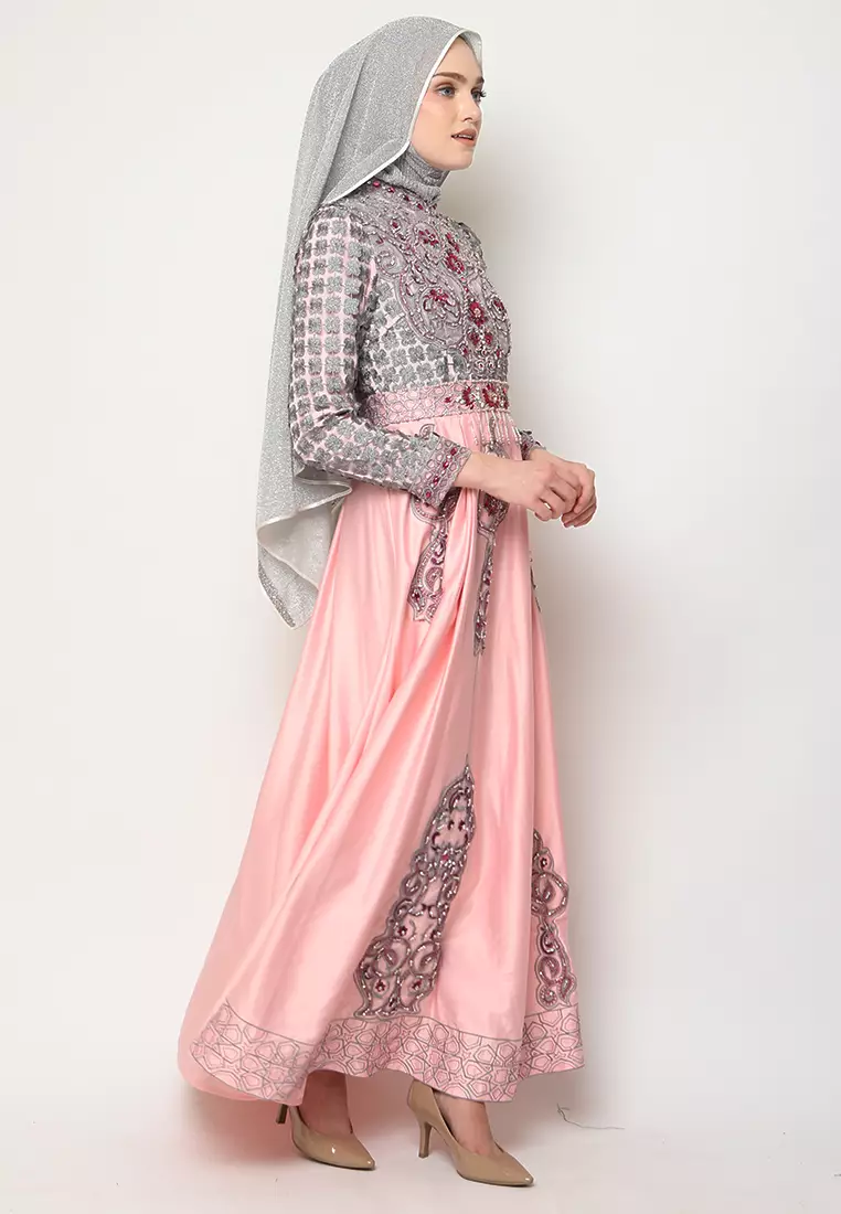 Bibiq Gamis Satin