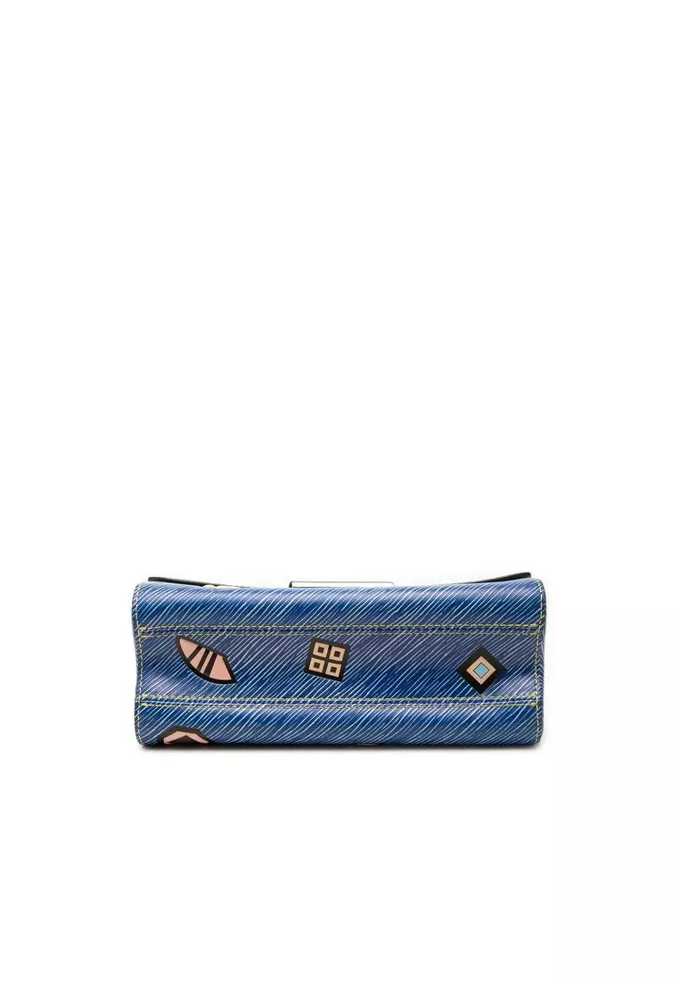 Pre-Loved Louis Vuitton Epi Denim Azteque Twist Mm