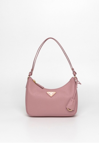 Prada Saffiano Leather Mini-Bag Shoulder bag | ZALORA Malaysia