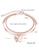 Air Jewellery gold Luxurious Brylee Butterfly Bracelet In Rose Gold DEF8DACFB1739CGS_5