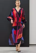 Red/Blue Abstract Print