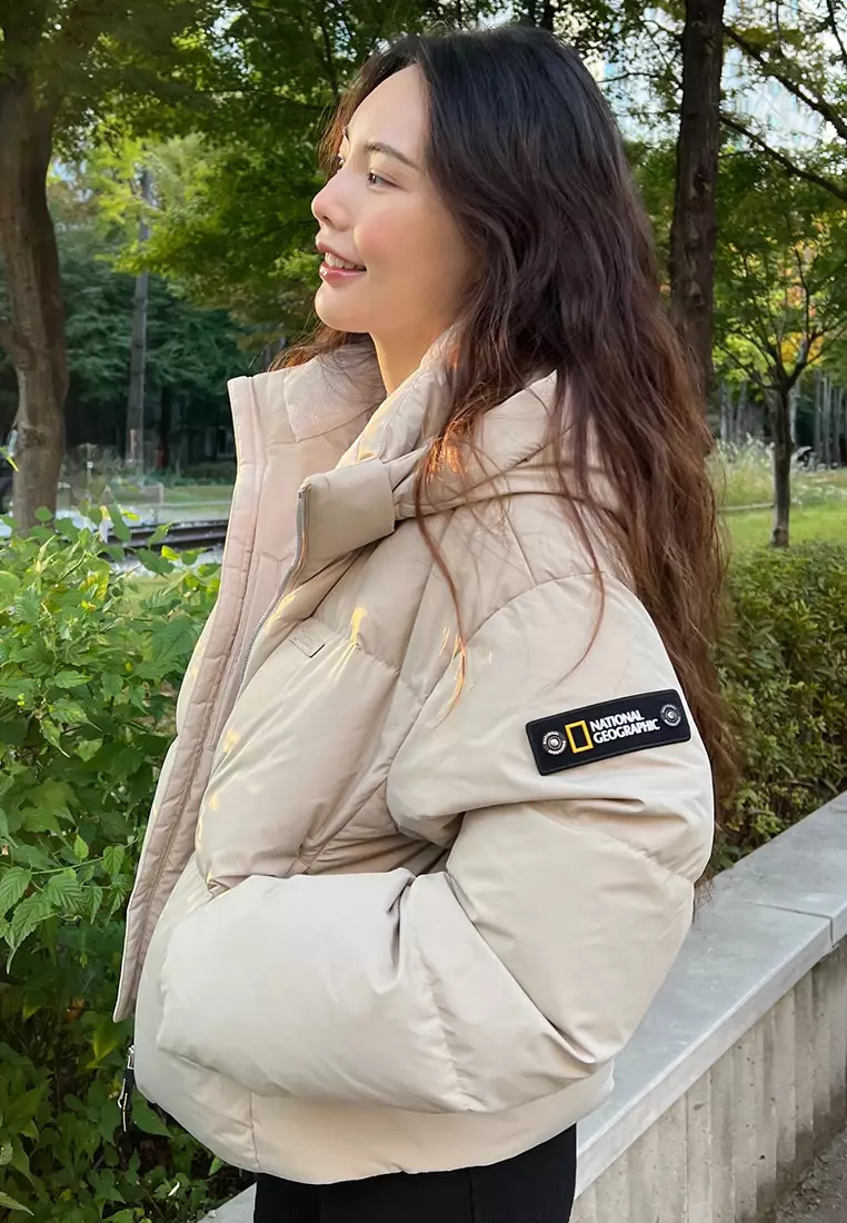 Women’s CAYMAN Detachable Hood Cropped Down Jacket