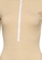 Public Desire beige Half Zip Front Long Sleeve Bodysuit CF24CAAC0E7806GS_3