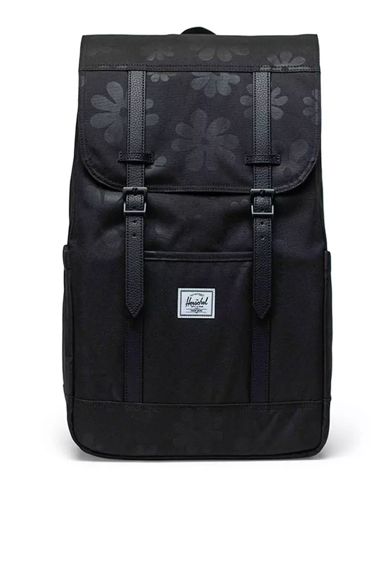 Buy Herschel Herschel Retreat Black Floral Sun Backpack 2024 Online ...