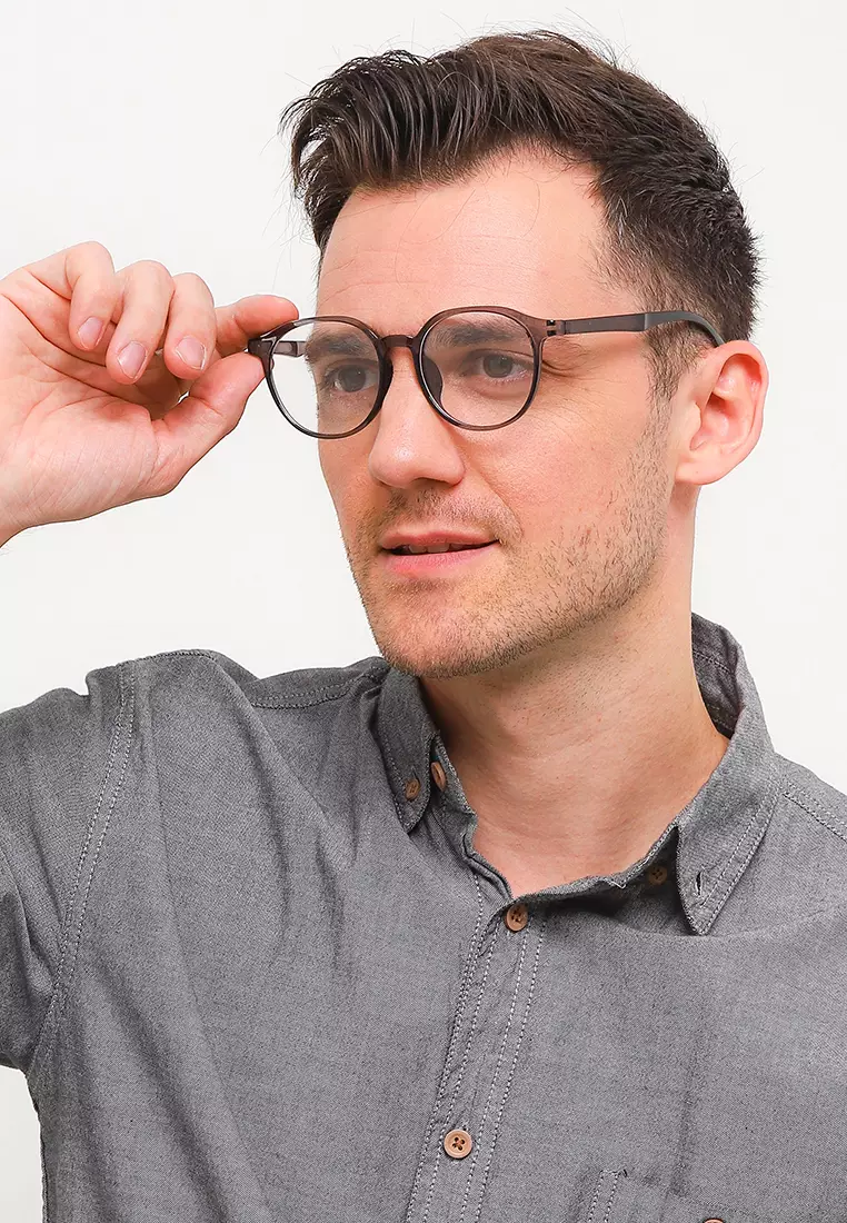 Kacamata TR Lentur Pria Wanita Antiradiasi Cat Eye Regata