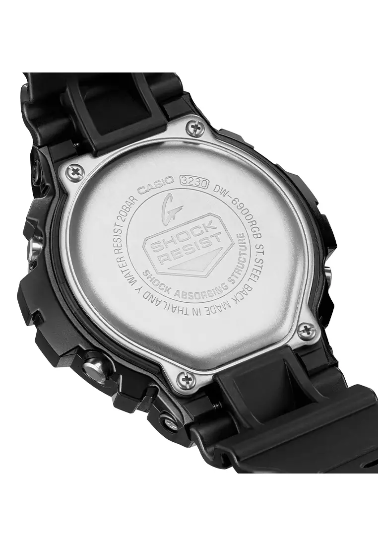 G-Shock Digital - Jam Tangan Pria - Black - DW-6900RGB-1