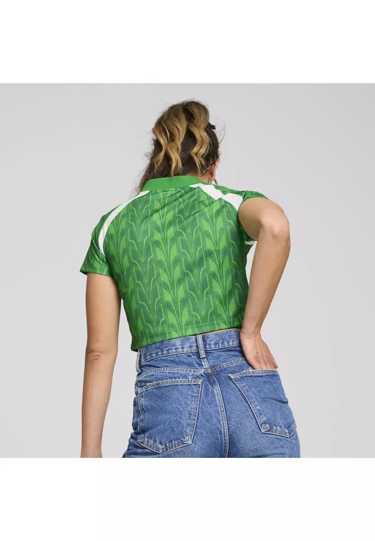 Football Jersey Women's Baby Tee