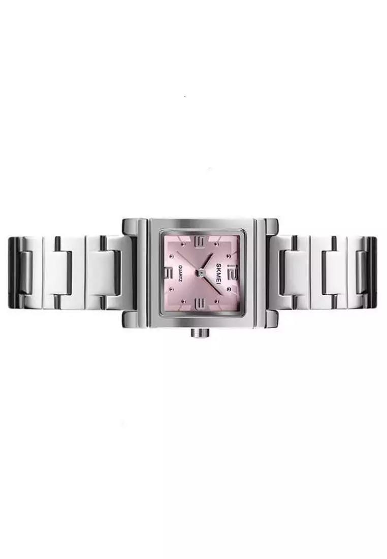 Jam Tangan Fashion Wanita Waterproof 30m Strap Tali Material Stainless Steel RW17 ORIGINAL