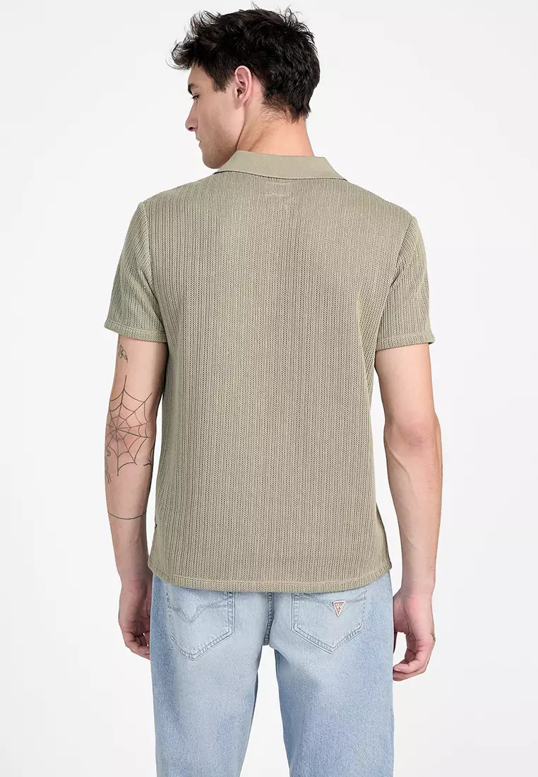 Dario Knit Textured Polo