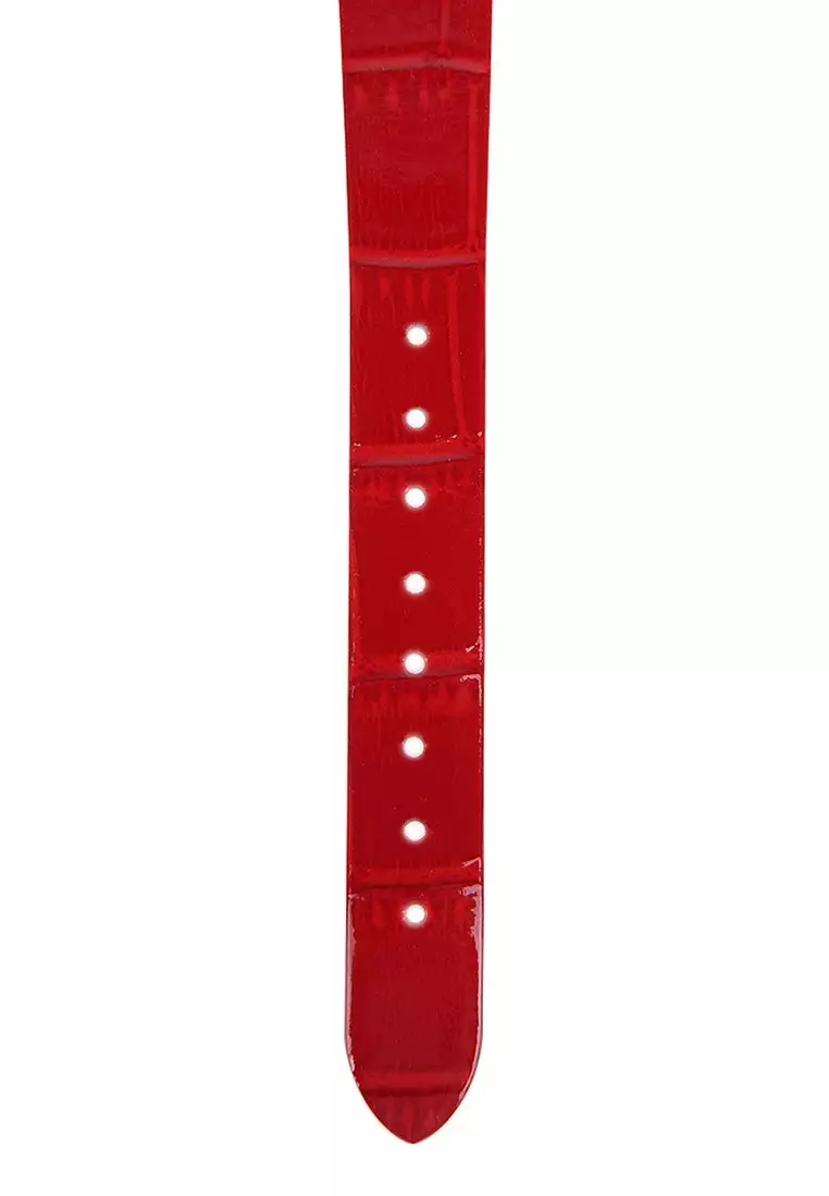 Snow Fashion Watch in Red for Women