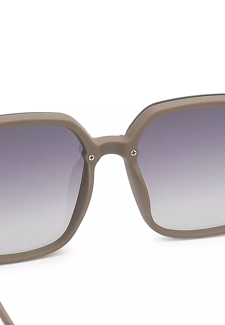 Unisex Fashion Sunglasses - Mauve Red