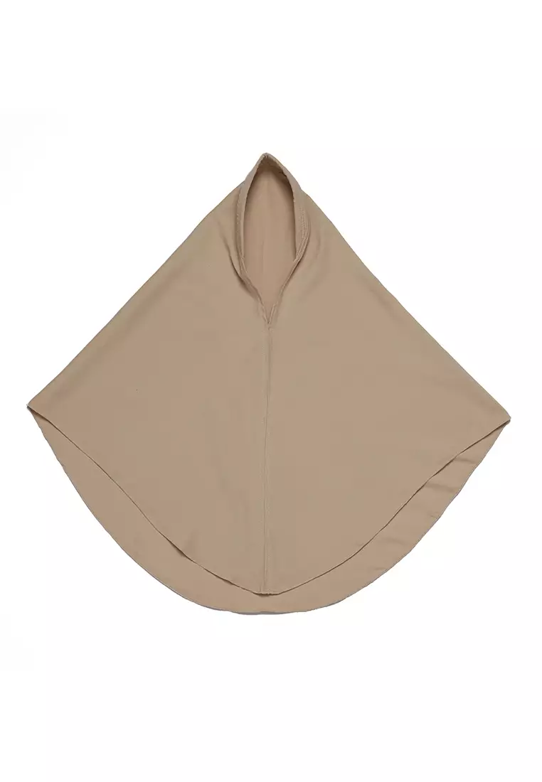 Baju Gamis Anak Perempuan Daun Kecil Cream - BEAUTY