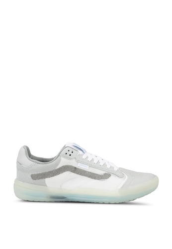 Grey white vans clearance