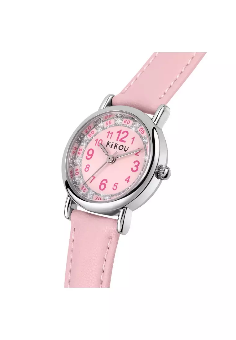 [Xmas Gift] Kikou Mademoiselle Collection 28mm Pink Sunray Dial Kids Watch R4551105501