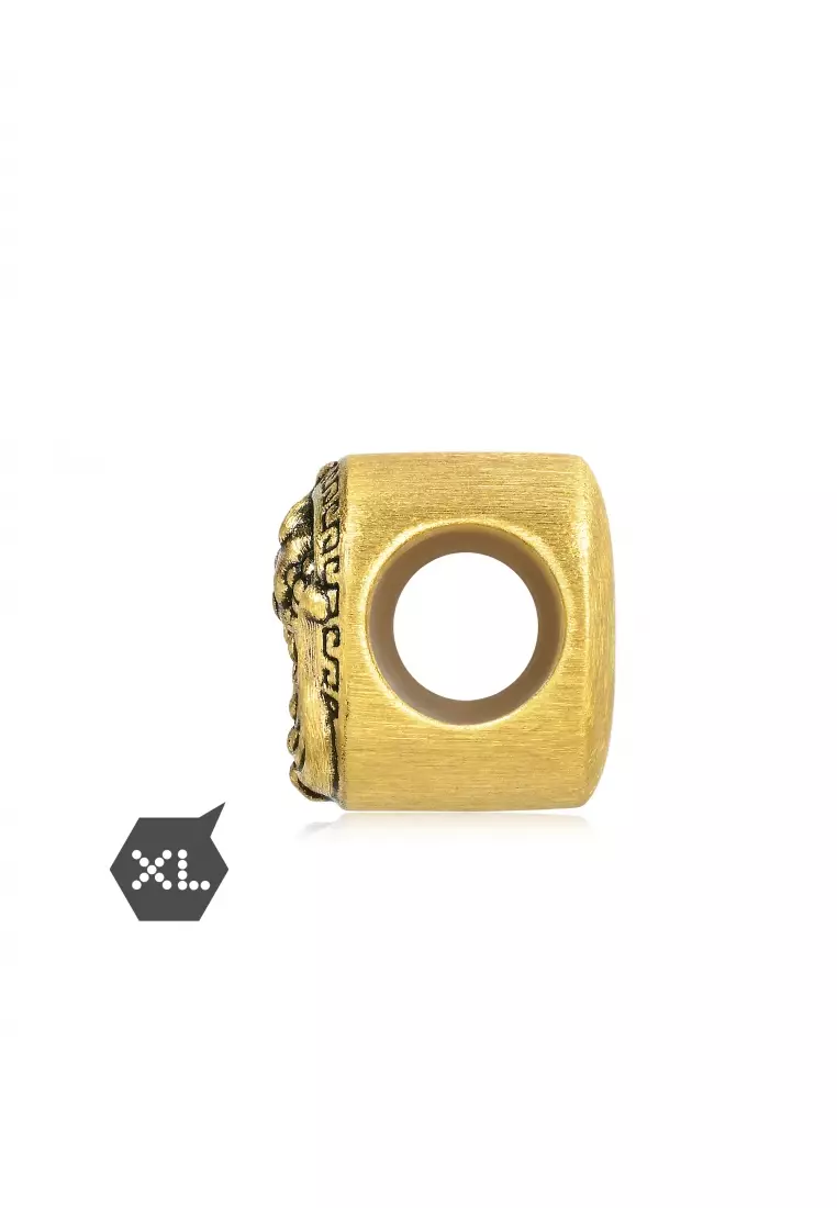 999 Gold Pixiu Charm for Men 93832C  [Bracelet not included]