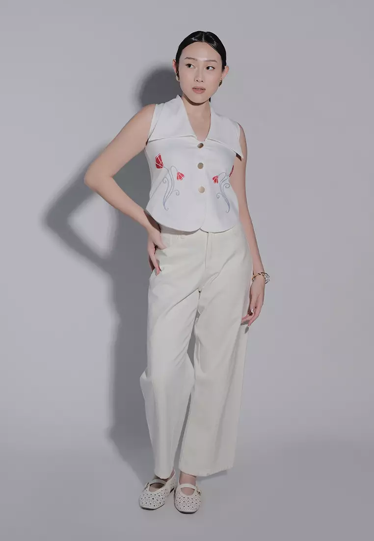 Holiday 2025 Jagged Barrel Pants