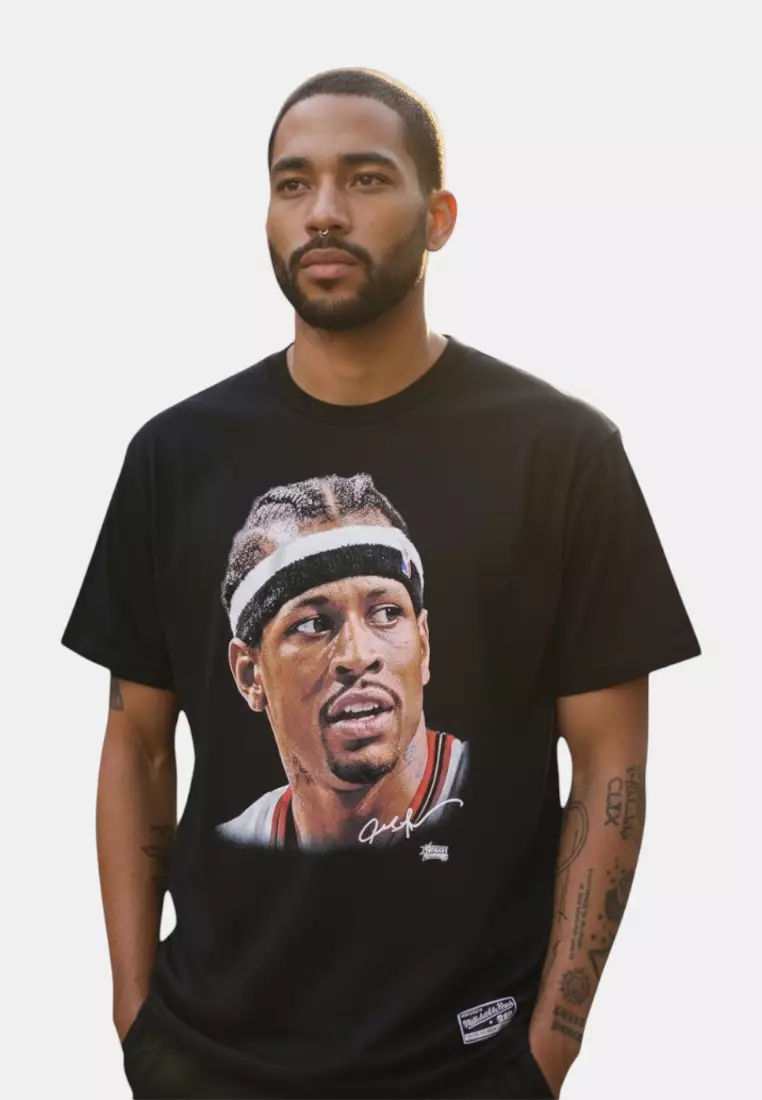 Big Face Tee Allen Iverson Philadelipa 76ers