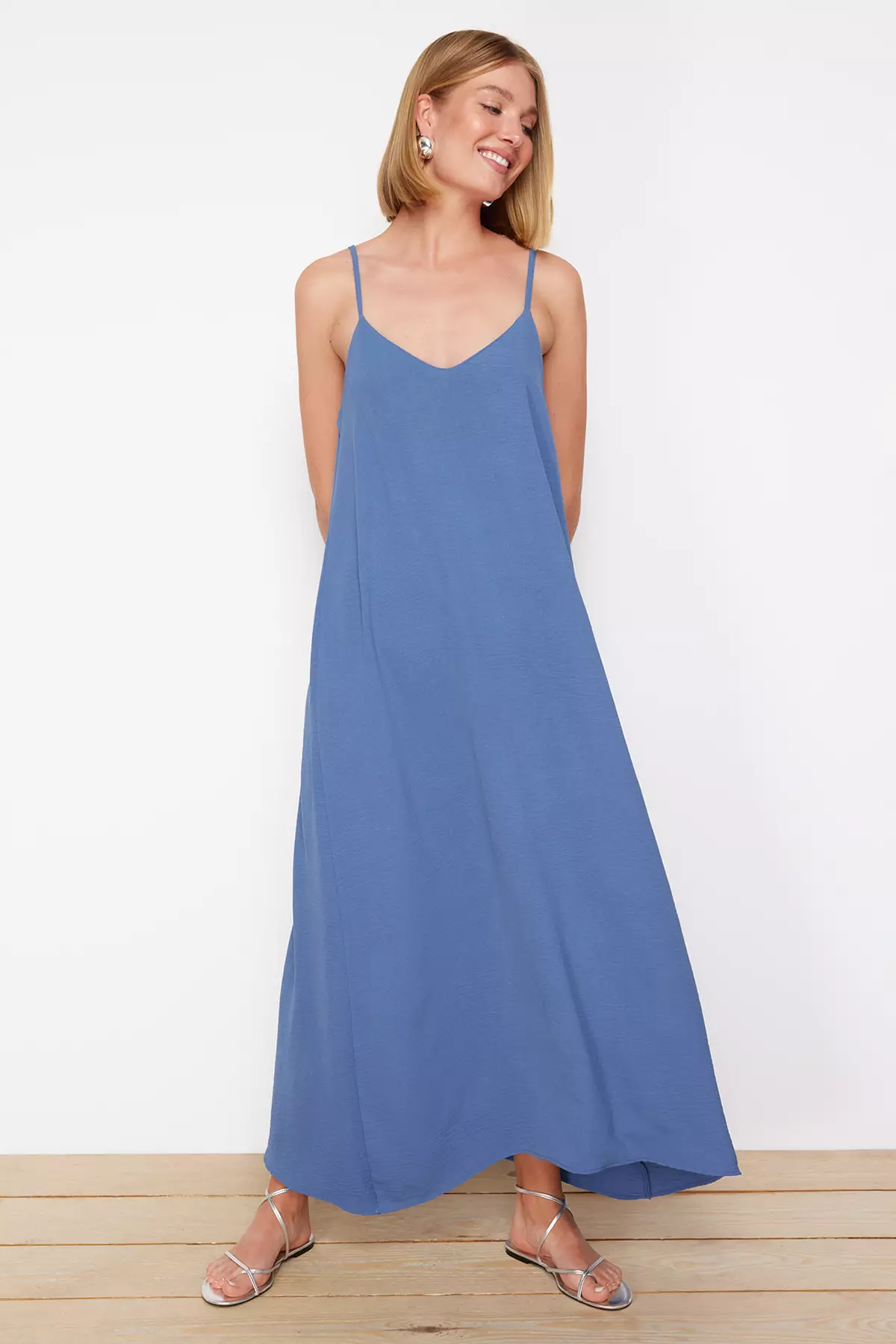 V-Neck Maxi Dress