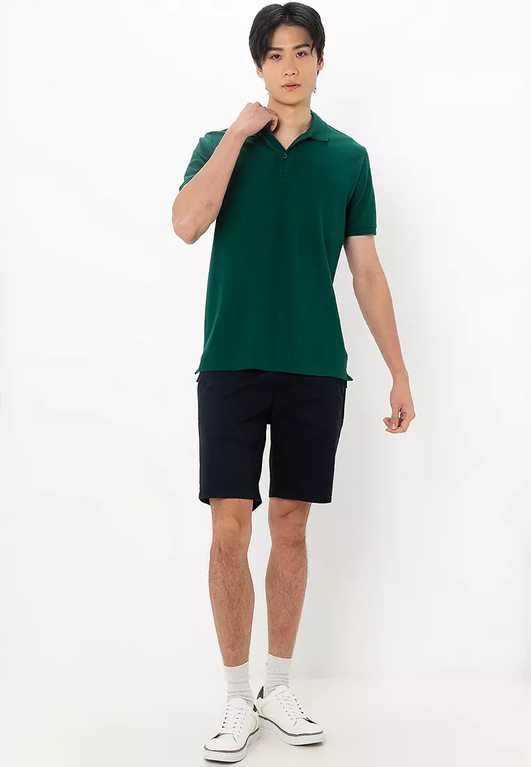 Stretch Pique Polo Shirt